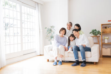 三世代家族ファミリー　